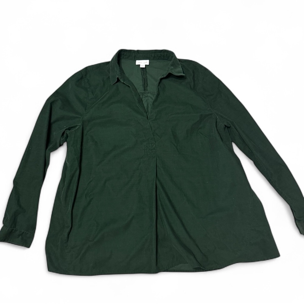 J. Jill Forest Green Tunic Top